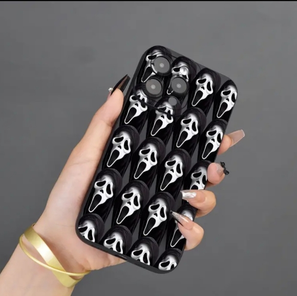 NWT!! GHOSTFACE FROM THE ICONIC HORROR FILM SCREAM IPHONE CASE !! - Picture 9 of 14